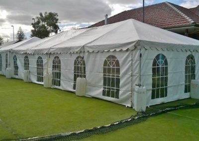 Marquee for party hire