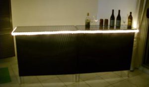 bar table for corporate event