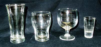 glassware hire