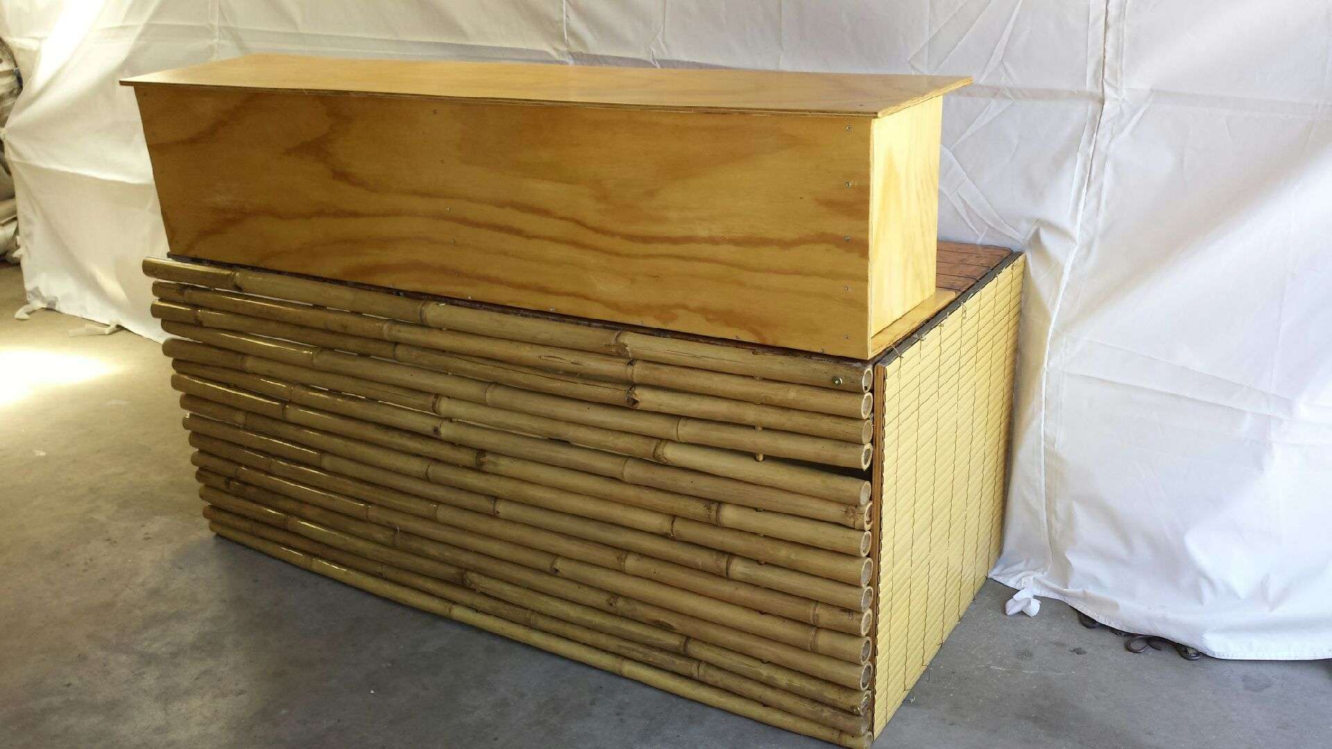 Bamboo bar hire